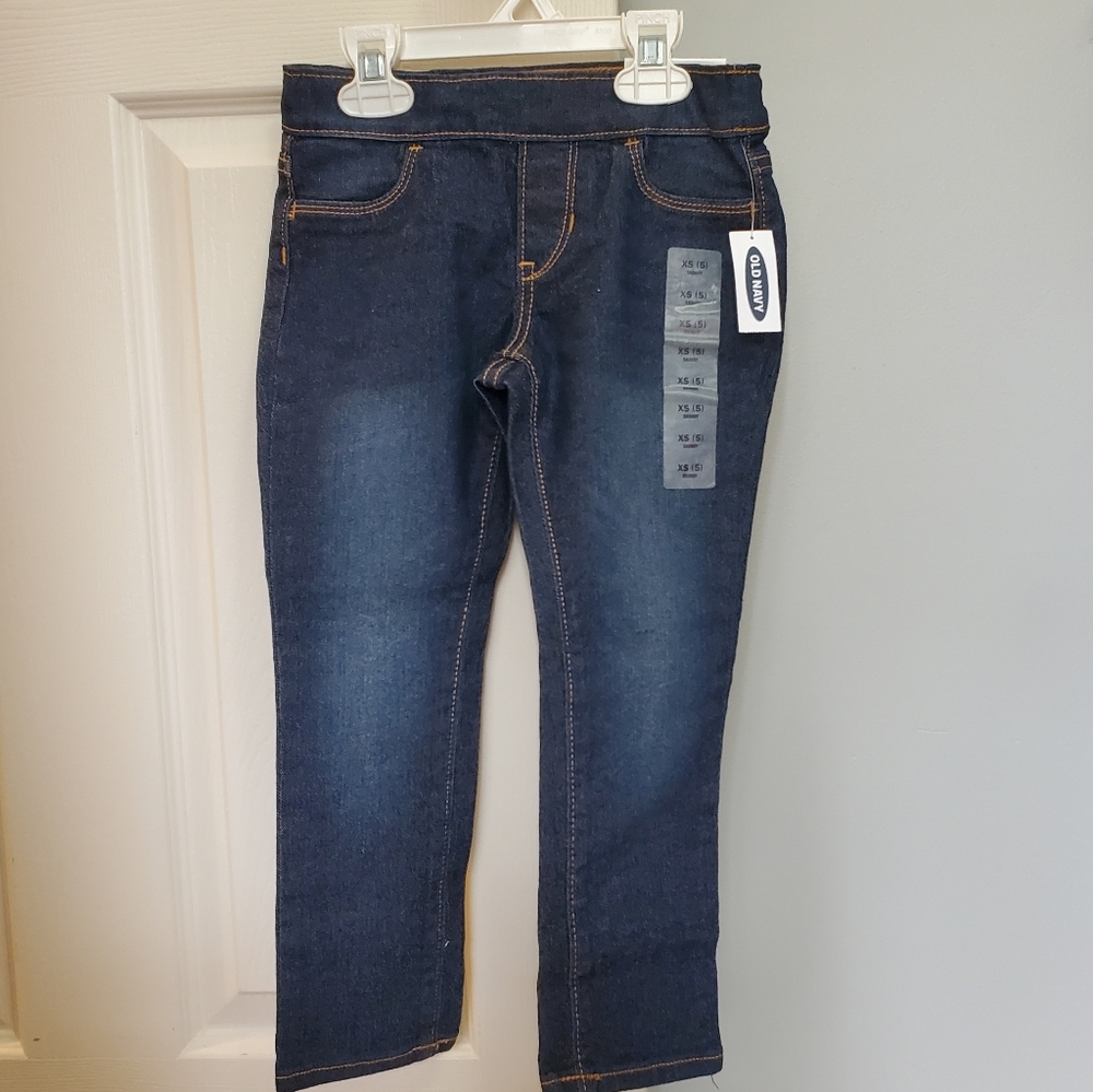Old Navy Skinny Pull-on Jeans, Girls XS